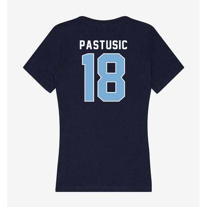 The Citadel - NCAA Women's Volleyball : Emma Pastusic - Women's V-Neck T-Shirt-1