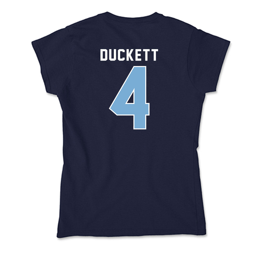 The Citadel - NCAA Football : Jaden Duckett - Soft Style Women’s T-Shirt-1