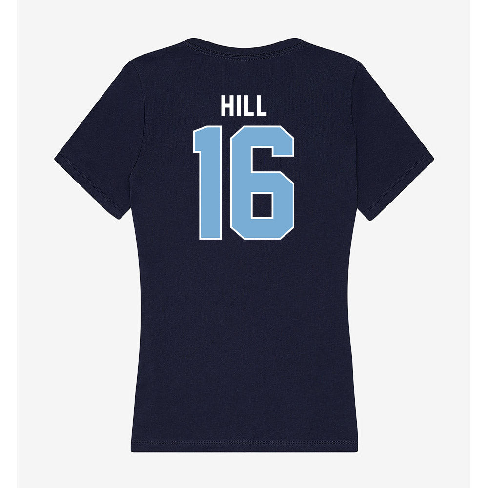The Citadel - NCAA Football : Xavier Hill - Women's V-Neck T-Shirt-1