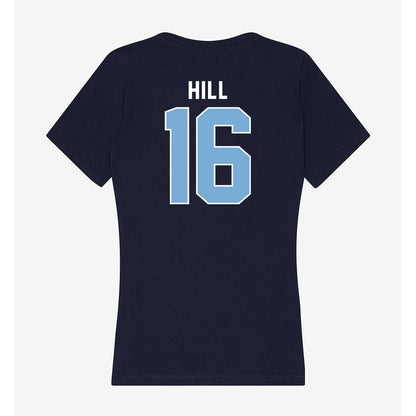 The Citadel - NCAA Football : Xavier Hill - Women's V-Neck T-Shirt-1