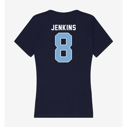 The Citadel - NCAA Football : Jordan Jenkins - Women's V-Neck T-Shirt-1