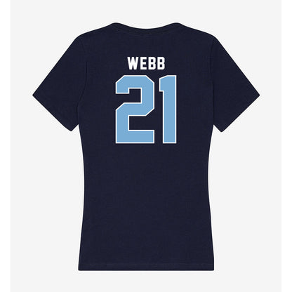 The Citadel - NCAA Football : Abijah Webb - Women's V-Neck T-Shirt-1