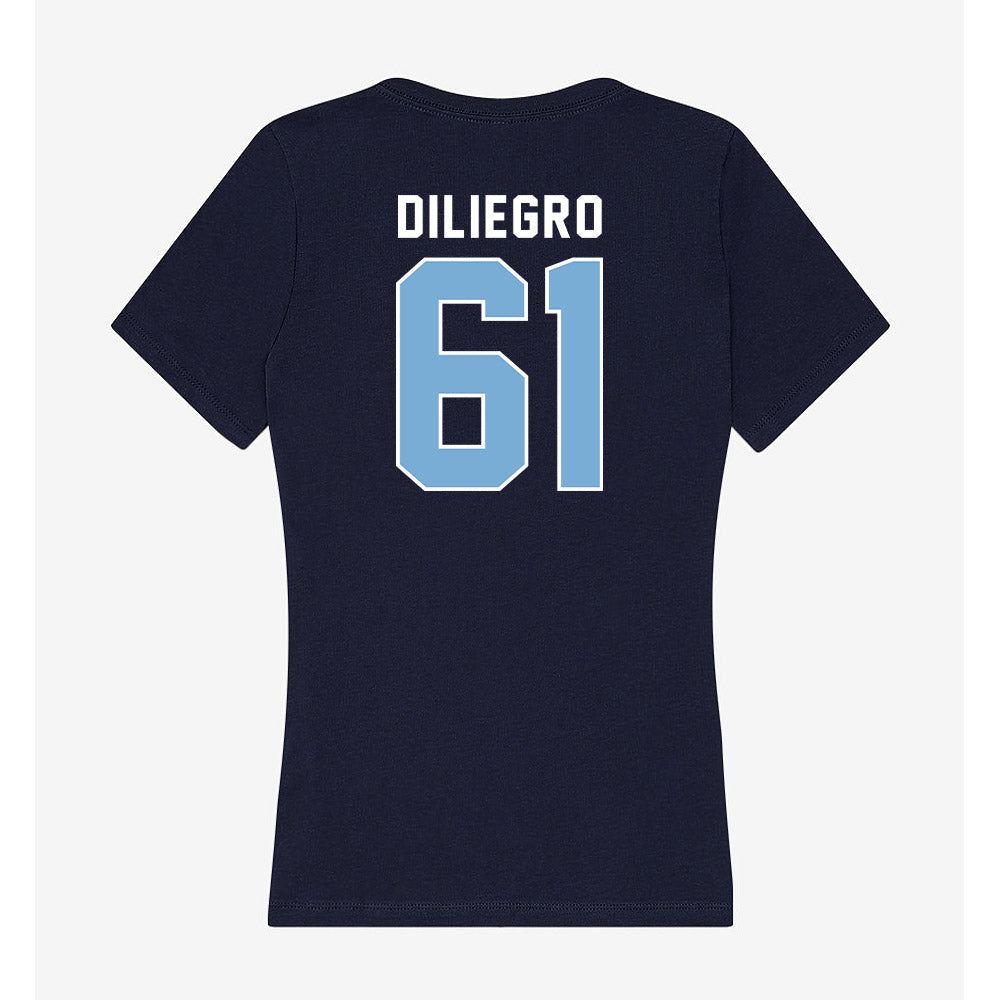 The Citadel - NCAA Football : Tommy DiLiegro - Women's V-Neck T-Shirt-1