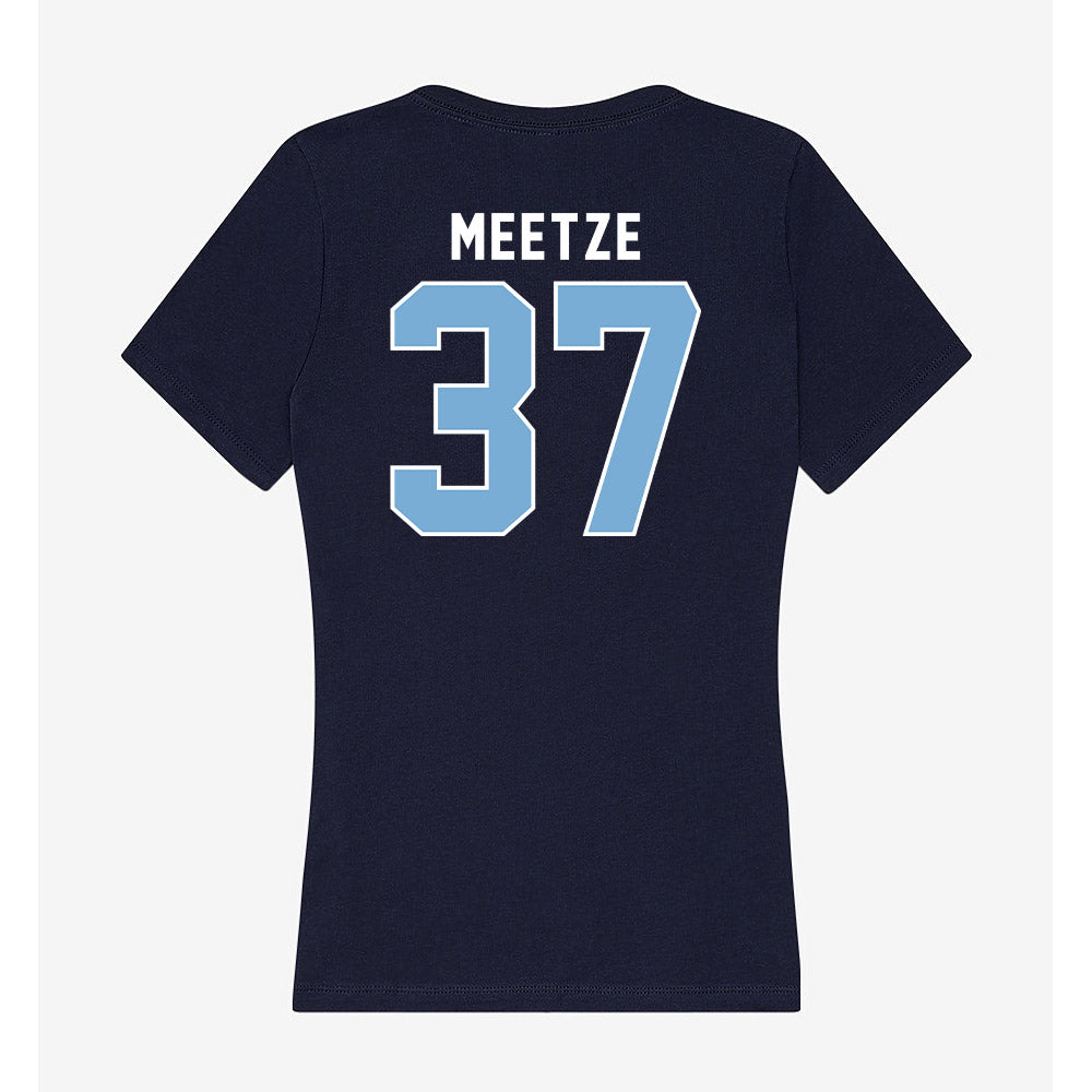 The Citadel - NCAA Football : Wynn Meetze - Women's V-Neck T-Shirt-1