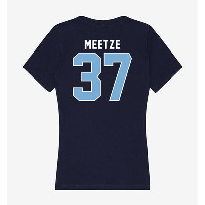 The Citadel - NCAA Football : Wynn Meetze - Women's V-Neck T-Shirt-1