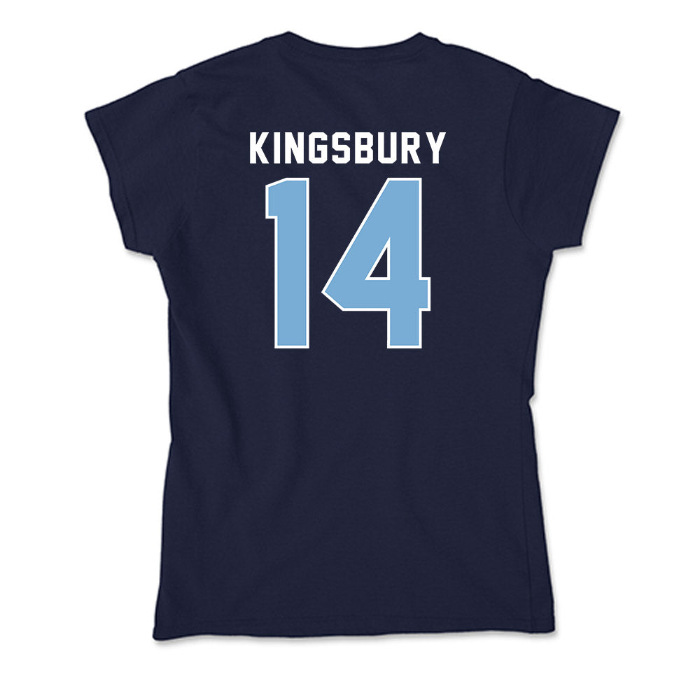 The Citadel - NCAA Men's Basketball : Carter Kingsbury - Soft Style Women’s T-Shirt-1
