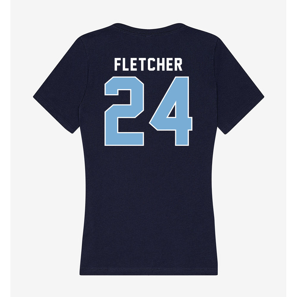 The Citadel - NCAA Women's Soccer : Alixandria Fletcher - Women's V-Neck T-Shirt-1