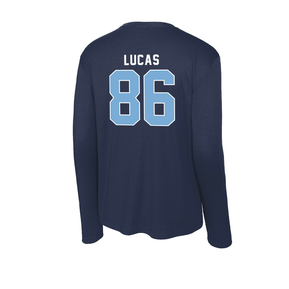 The Citadel - NCAA Football : Noah Lucas - Activewear Long Sleeve T-Shirt-1