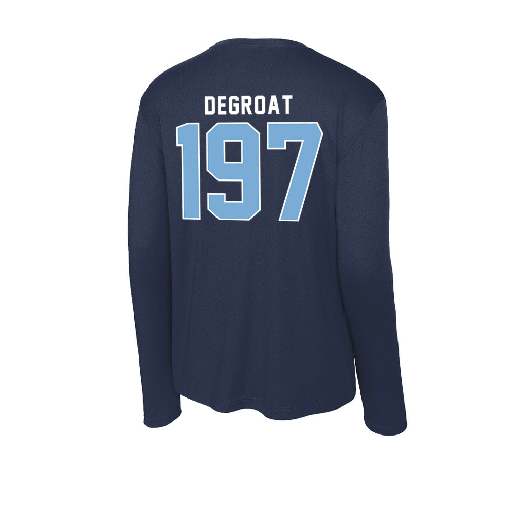The Citadel - NCAA Wrestling : Gunnar Degroat - Activewear Long Sleeve T-Shirt-1