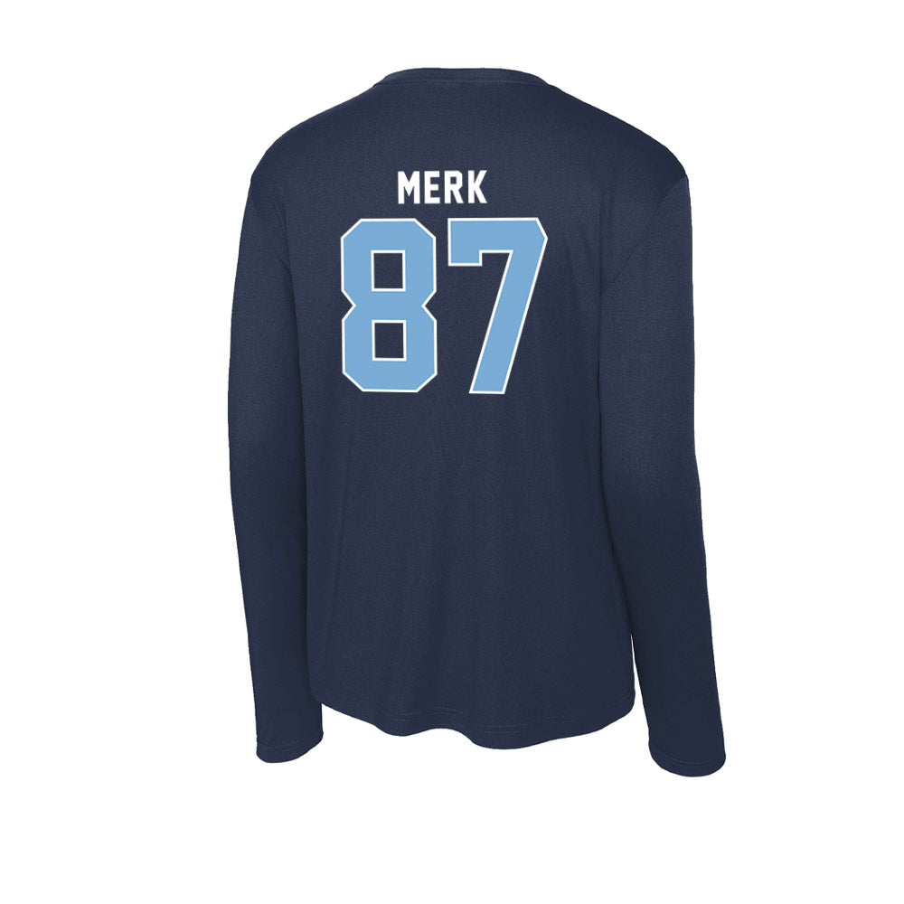 The Citadel - NCAA Football : Jared Merk - Activewear Long Sleeve T-Shirt-1
