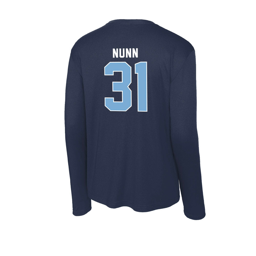 The Citadel - NCAA Football : Christopher Nunn - Activewear Long Sleeve T-Shirt-1