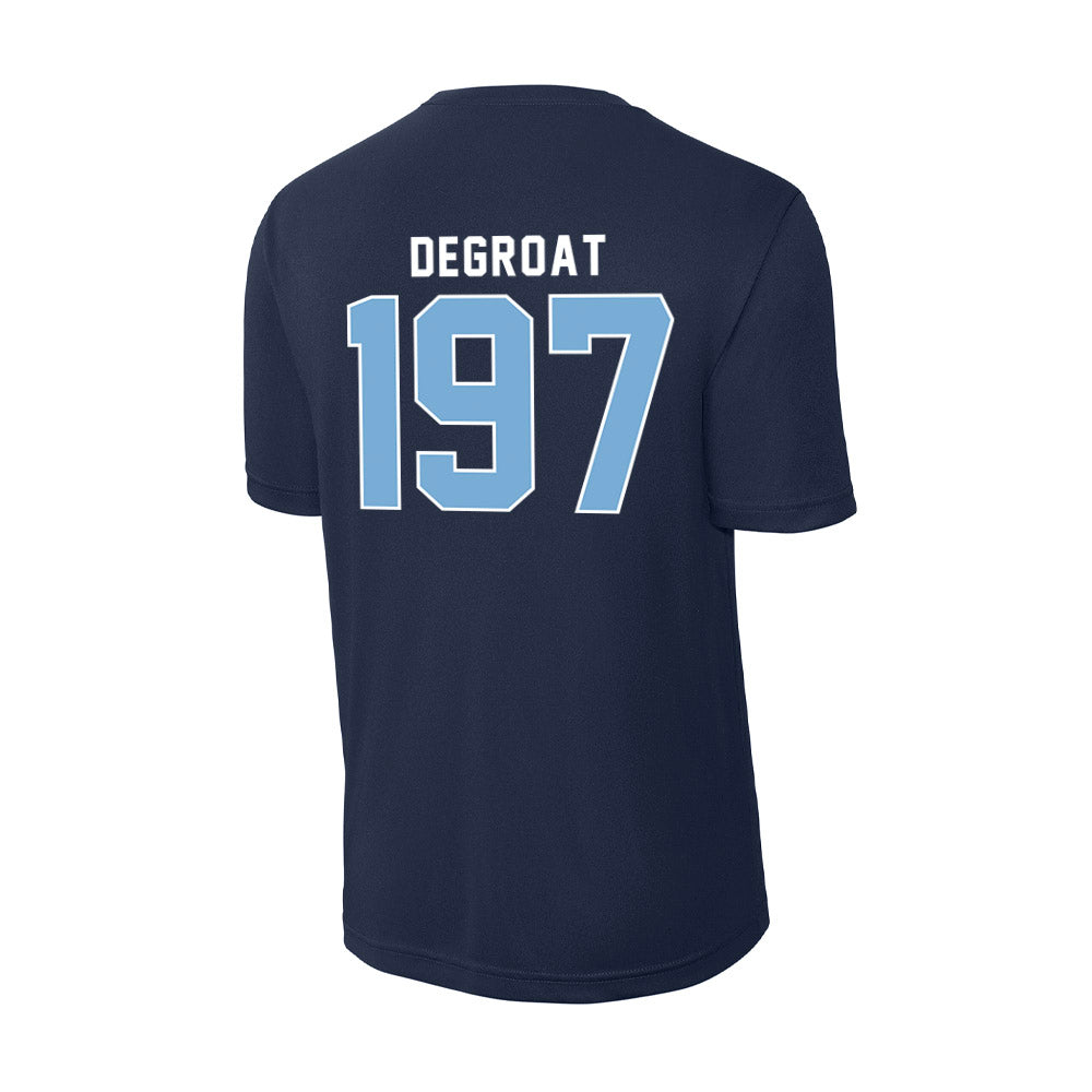 The Citadel - NCAA Wrestling : Gunnar Degroat - Activewear T-Shirt-1