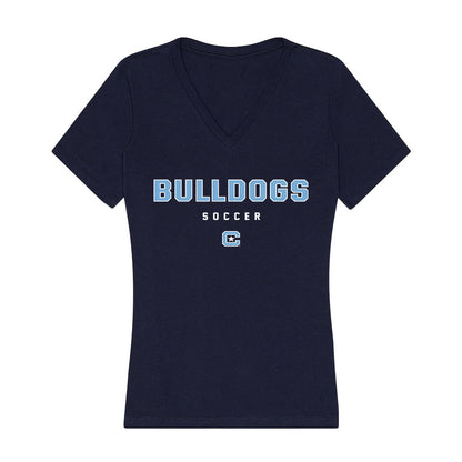 The Citadel - NCAA Women's Soccer : Alixandria Fletcher - Women's V-Neck T-Shirt-0