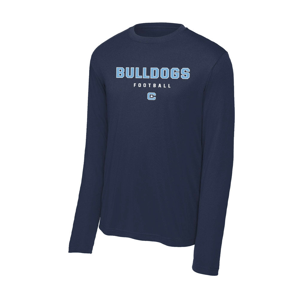The Citadel - NCAA Football : Ismael Zamor - Activewear Long Sleeve T-Shirt-0
