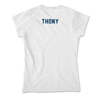 Saint Peter's - NCAA Men's Track & Field : Niles Thony - Soft Style Women’s T-Shirt-1