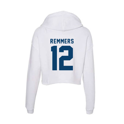 Saint Peter's - NCAA Women's Volleyball : Georgia Remmers - Women's Crop Fleece Hoodie-2