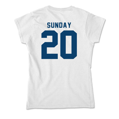 Saint Peter's - NCAA Women's Basketball : Reilly Sunday - Soft Style Women’s T-Shirt-1