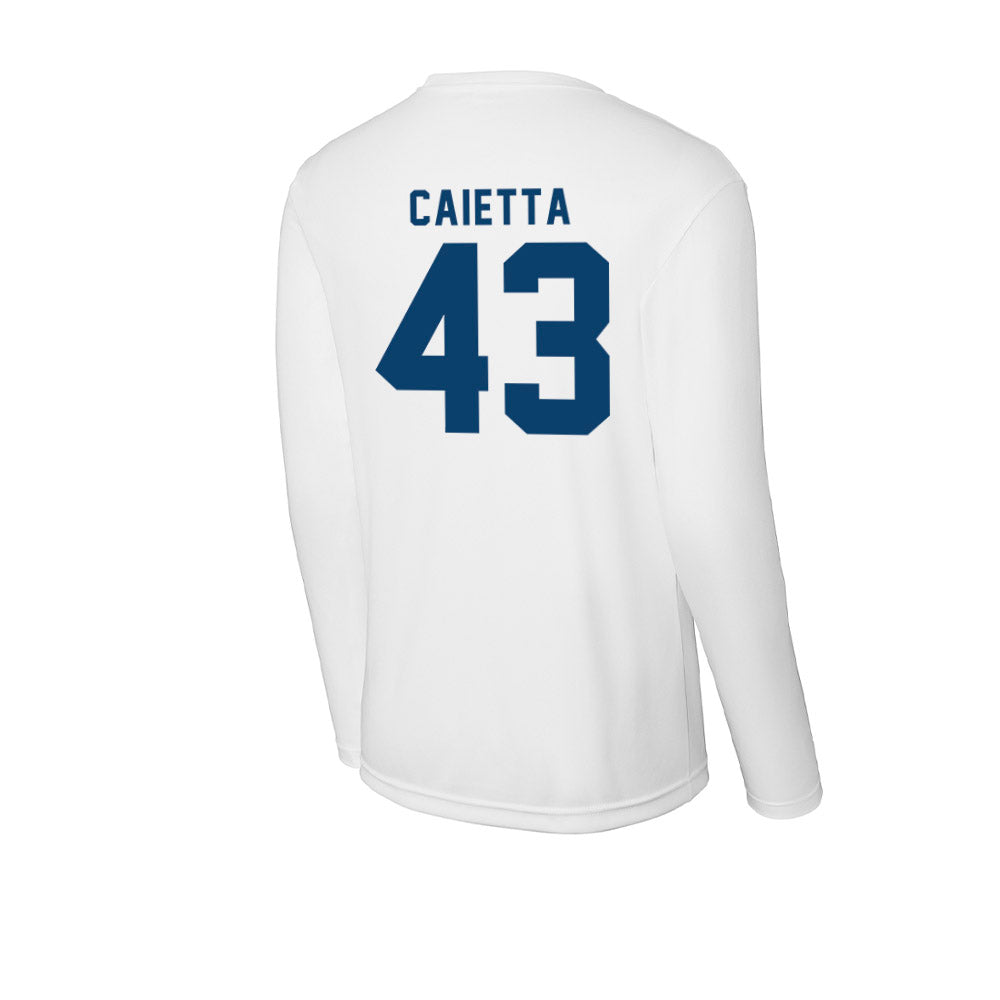 Saint Peter's - NCAA Baseball : Frank Caietta - Activewear Long Sleeve T-Shirt-1