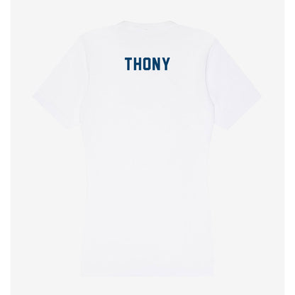 Saint Peter's - NCAA Men's Track & Field : Niles Thony - Women's V-Neck T-Shirt-1