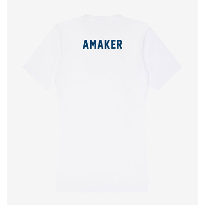 Saint Peter's - NCAA Men's Track & Field : Michael Amaker - Women's V-Neck T-Shirt-1