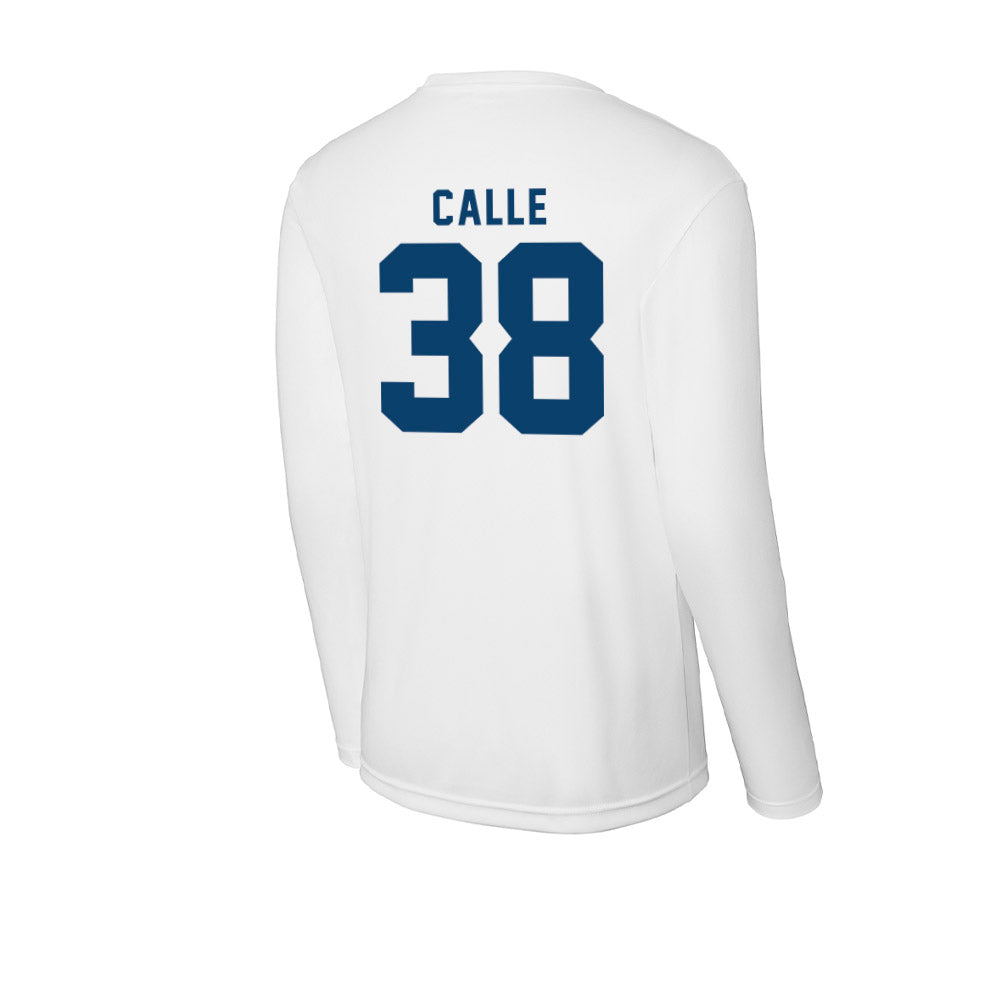 Saint Peter's - NCAA Men's Soccer : Jorge Calle - Activewear Long Sleeve T-Shirt-1