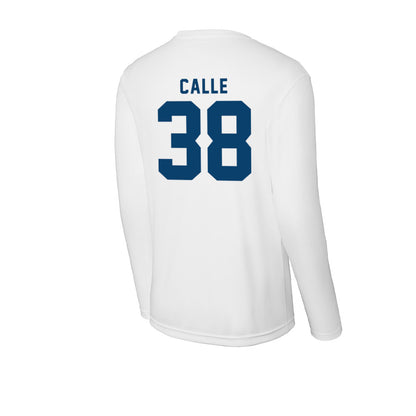 Saint Peter's - NCAA Men's Soccer : Jorge Calle - Activewear Long Sleeve T-Shirt-1