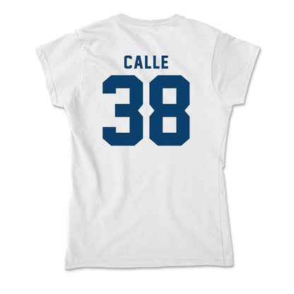 Saint Peter's - NCAA Men's Soccer : Jorge Calle - Soft Style Women’s T-Shirt-1