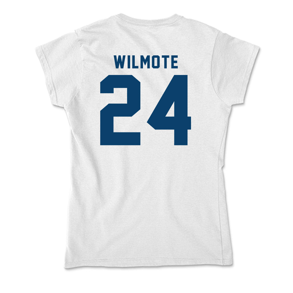 Saint Peter's - NCAA Men's Basketball : Robert Wilmote - Soft Style Women’s T-Shirt-1