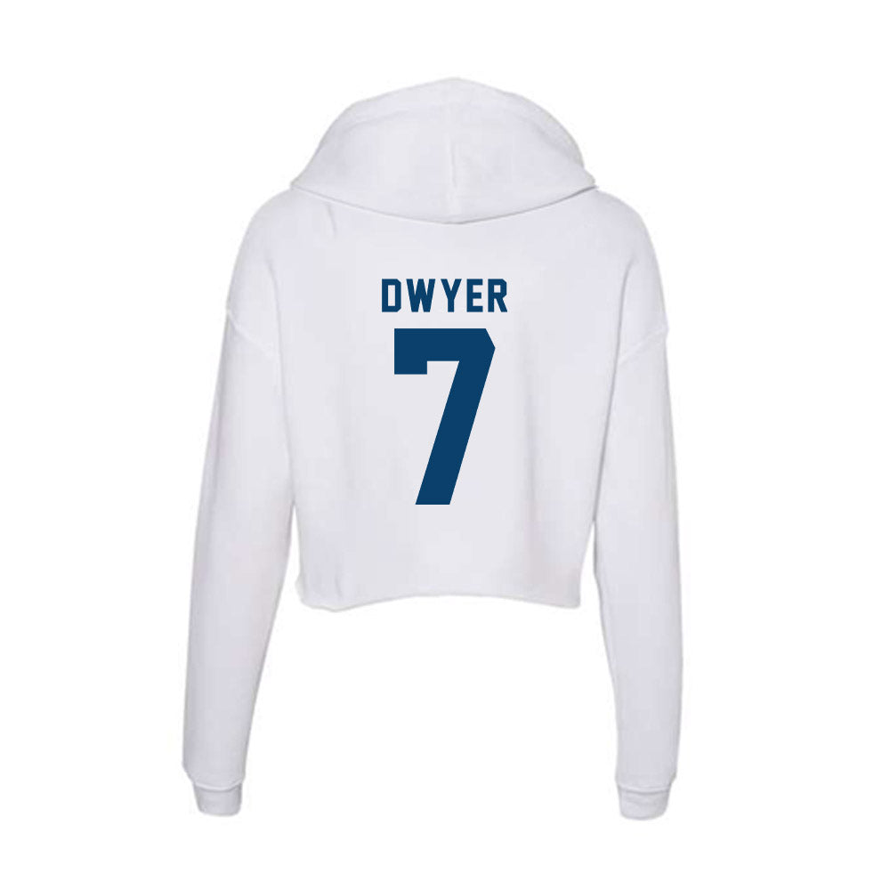 Saint Peter's - NCAA Baseball : Joey Dwyer - Women's Crop Fleece Hoodie-1