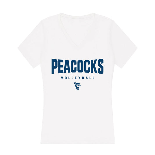 Saint Peter's - NCAA Women's Volleyball : Lara Martinez - Women's V-Neck T-Shirt-0
