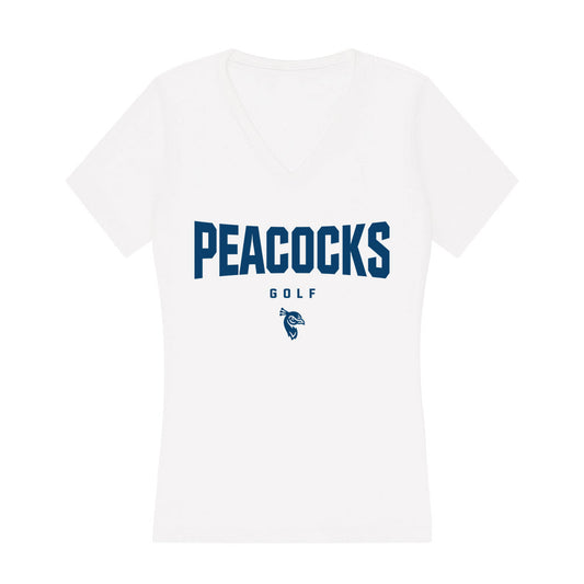 Saint Peter's - NCAA Men's Golf : Shiv Manhas - Women's V-Neck T-Shirt-0