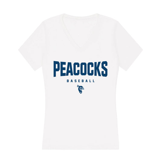 Saint Peter's - NCAA Baseball : Frank Caietta - Women's V-Neck T-Shirt-0