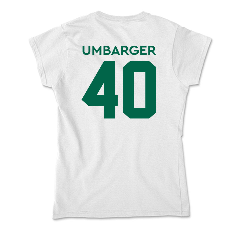 Illinois Wesleyan - NCAA Football : Ryan Umbarger - Soft Style Women’s T-Shirt-1