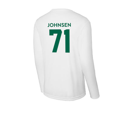 Illinois Wesleyan - NCAA Football : Luke Johnsen - Activewear Long Sleeve T-Shirt-1