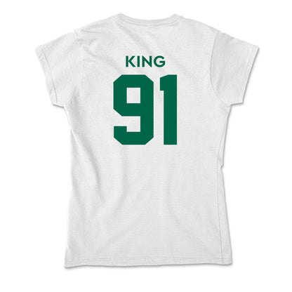 Illinois Wesleyan - NCAA Football : Anaijs King - Soft Style Women’s T-Shirt-1