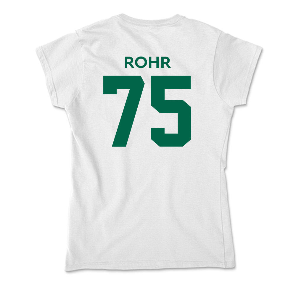Illinois Wesleyan - NCAA Football : Max Rohr - Soft Style Women’s T-Shirt-1