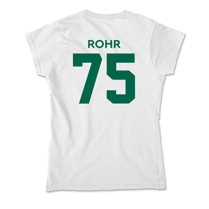 Illinois Wesleyan - NCAA Football : Max Rohr - Soft Style Women’s T-Shirt-1