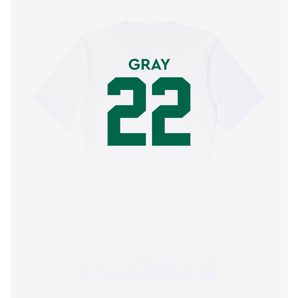 Illinois Wesleyan - NCAA Football : Malik Gray - Women's V-Neck T-Shirt-1