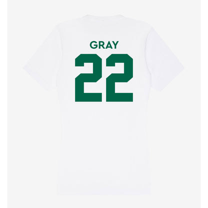 Illinois Wesleyan - NCAA Football : Malik Gray - Women's V-Neck T-Shirt-1