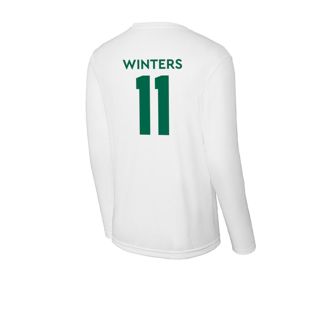 Illinois Wesleyan - NCAA Football : Deon Winters - Activewear Long Sleeve T-Shirt-1