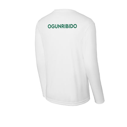 Illinois Wesleyan - NCAA Women's Track & Field : Imani Ogunribido - Activewear Long Sleeve T-Shirt-1