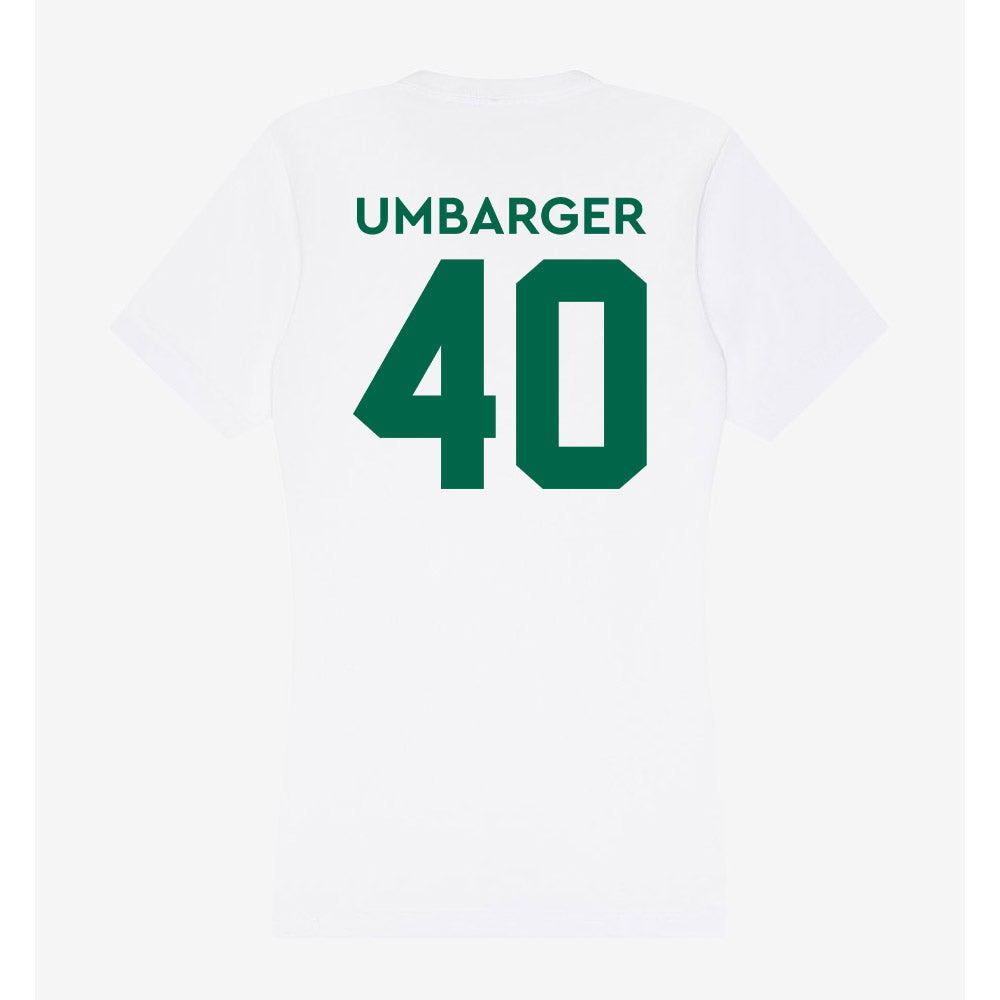Illinois Wesleyan - NCAA Football : Ryan Umbarger - Women's V-Neck T-Shirt-1