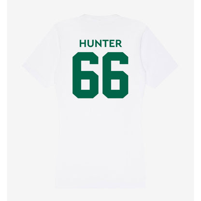 Illinois Wesleyan - NCAA Football : Demarco Hunter - Women's V-Neck T-Shirt-1