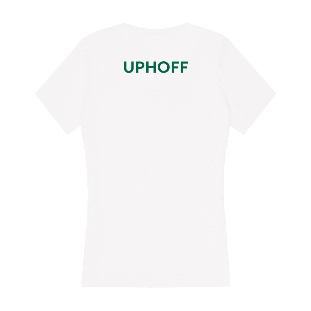 Illinois Wesleyan - NCAA Men's Track & Field : Keagan Uphoff - Women's V-Neck T-Shirt-1