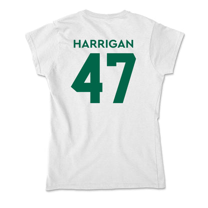 Illinois Wesleyan - NCAA Football : Luke Harrigan - Soft Style Women’s T-Shirt-1
