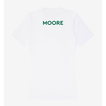 Illinois Wesleyan - NCAA Women's Track & Field : Kelsey Moore - Women's V-Neck T-Shirt-1