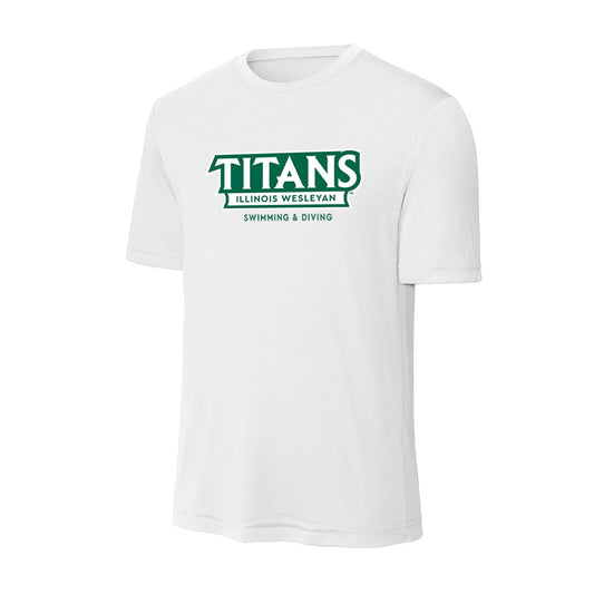 Illinois Wesleyan - NCAA Women's Swimming & Diving : Abigail Schnittker - Activewear T-Shirt-0