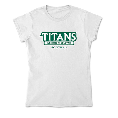 Illinois Wesleyan - NCAA Football : John Gavin - Soft Style Women’s T-Shirt-0
