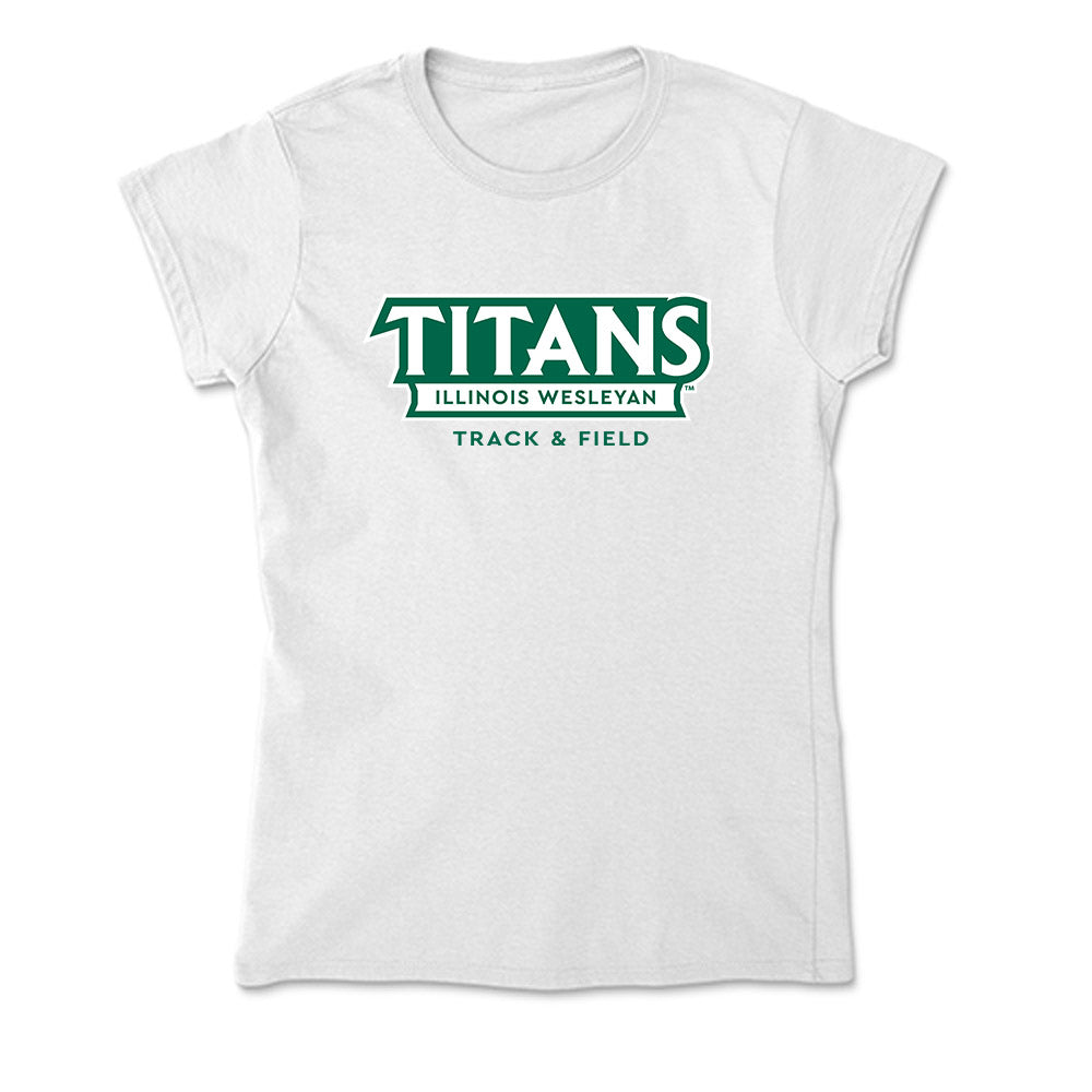 Illinois Wesleyan - NCAA Women's Track & Field : Imani Ogunribido - Soft Style Women’s T-Shirt-0