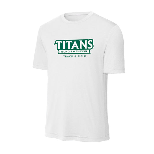 Illinois Wesleyan - NCAA Women's Track & Field : Jinna Hiser - Activewear T-Shirt-0